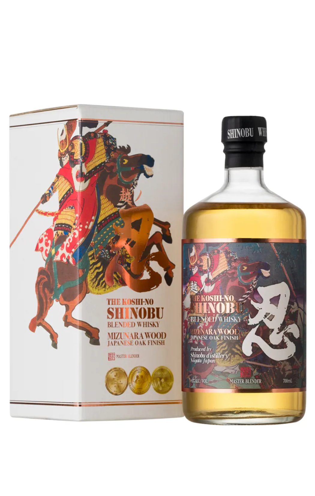 The Koshi-No Shinobu Blended Whisky - Mizunara Oak Finish [700 ml]